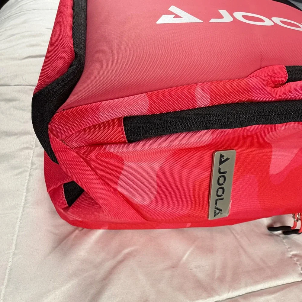 JOOLA Vision II Backpack Deluxe Pink Camo Sports‎ Bag Pickleball NEW